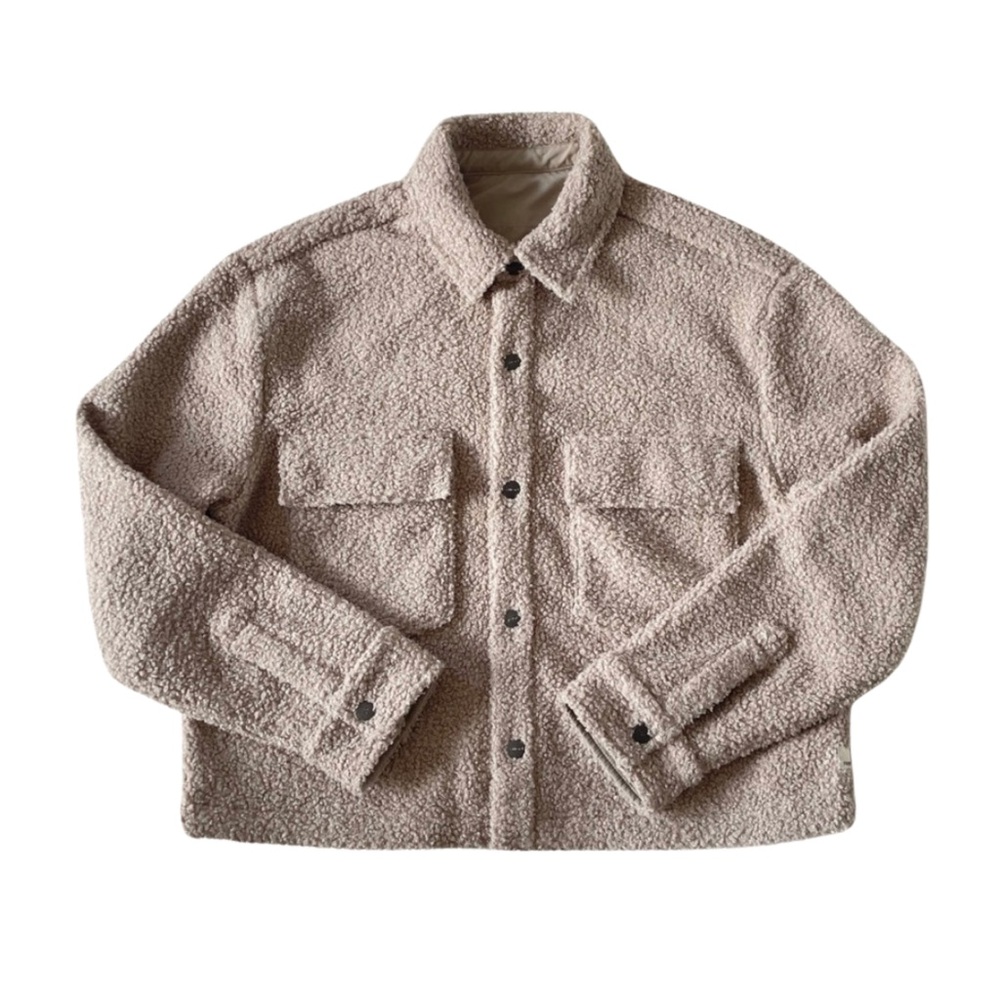 NWT | Vuori Sycamore Shirt Jacket | Dark Salt | Medium - Picture 4 of 4